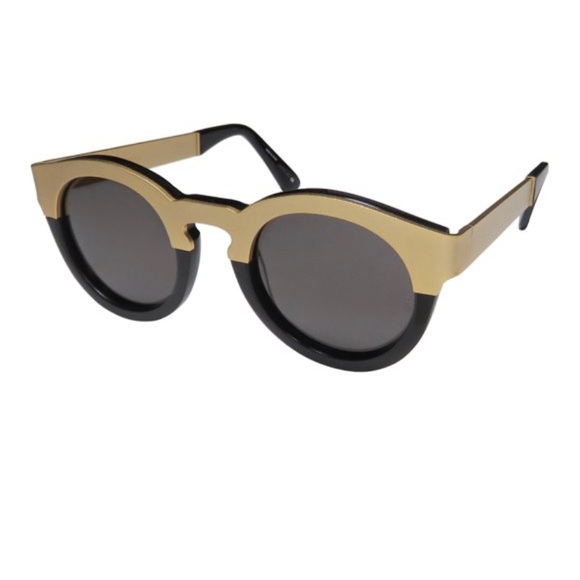 Sunday Somewhere Accessories - Sunday Somewhere Soelae Acetate & Metal
Round Sunglasses